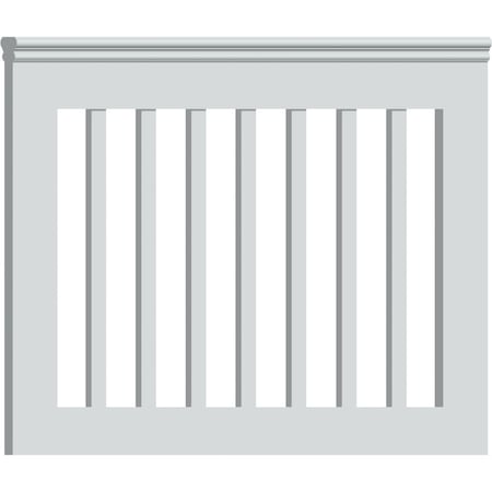 Ekena Millwork 33"H x 42"L Providence Reinforced Gate for 36" Rail Height EC42X36GATE